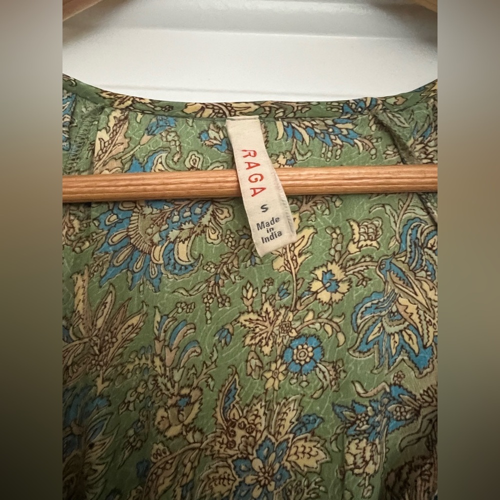 RAGA Blue and Green Maxi Dress - Picture 8 of 10